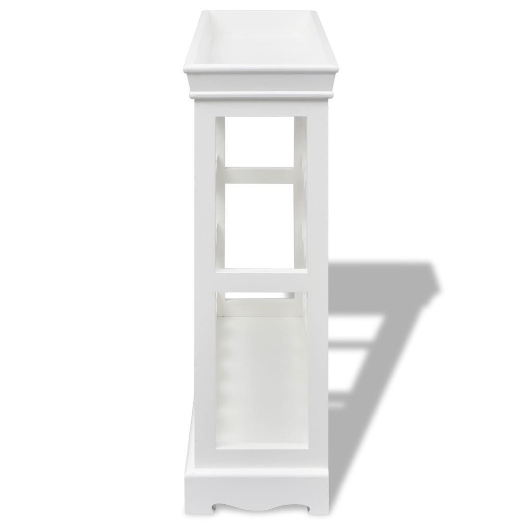 White Abreu Wine Cabinet
