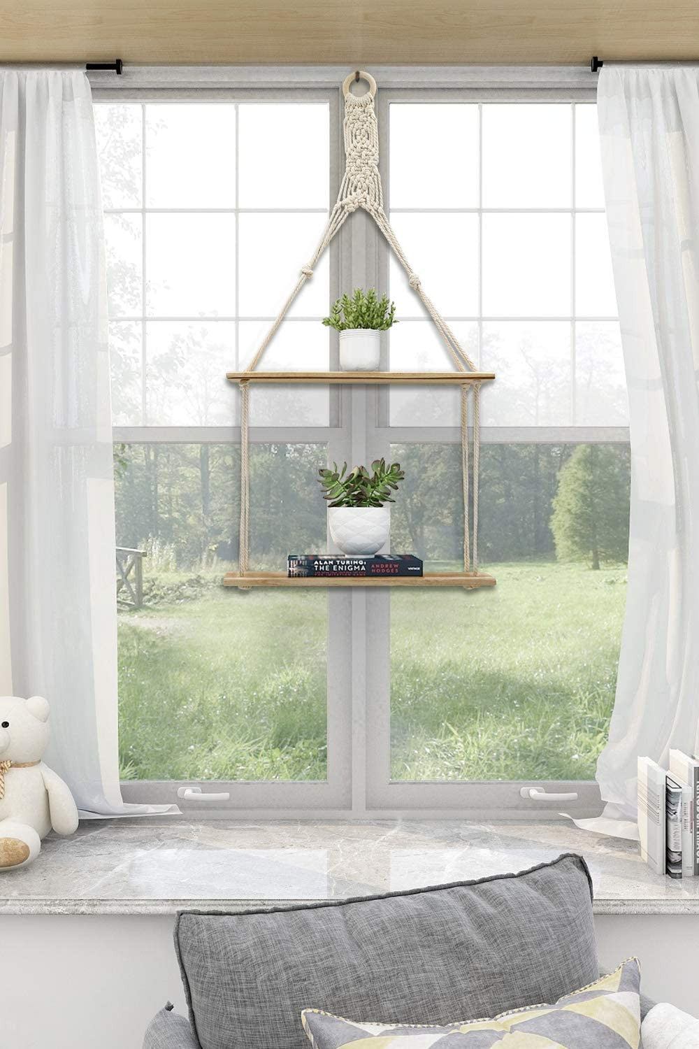 Scandi Wall Hanging Mirror