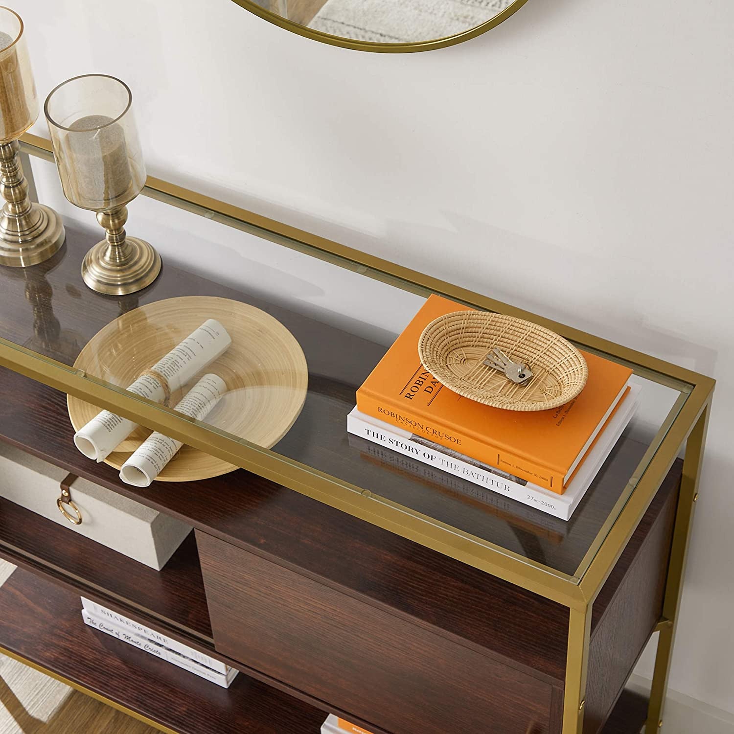 Gold Vela Cabinet