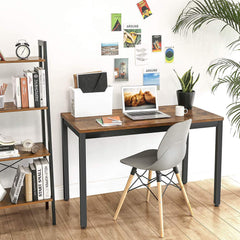 Rustic Brown Industrial Desk