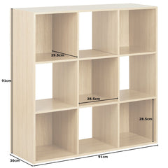 9 Cube Modular Shelving Display