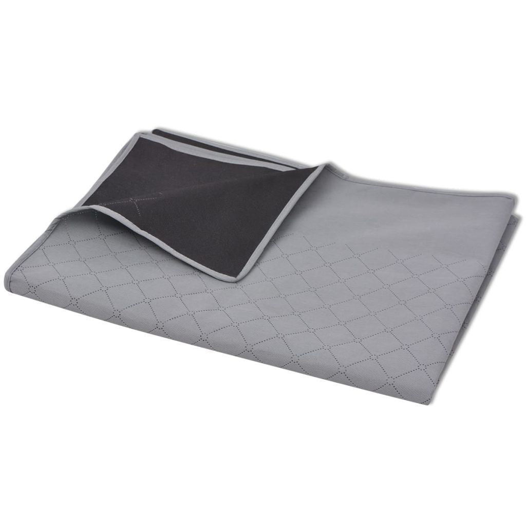 Grey and Black Picnic Blanket - 100x150 cm