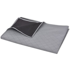 Grey and Black Picnic Blanket - 100x150 cm