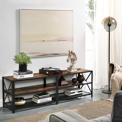 Rustic Cross TV Table
