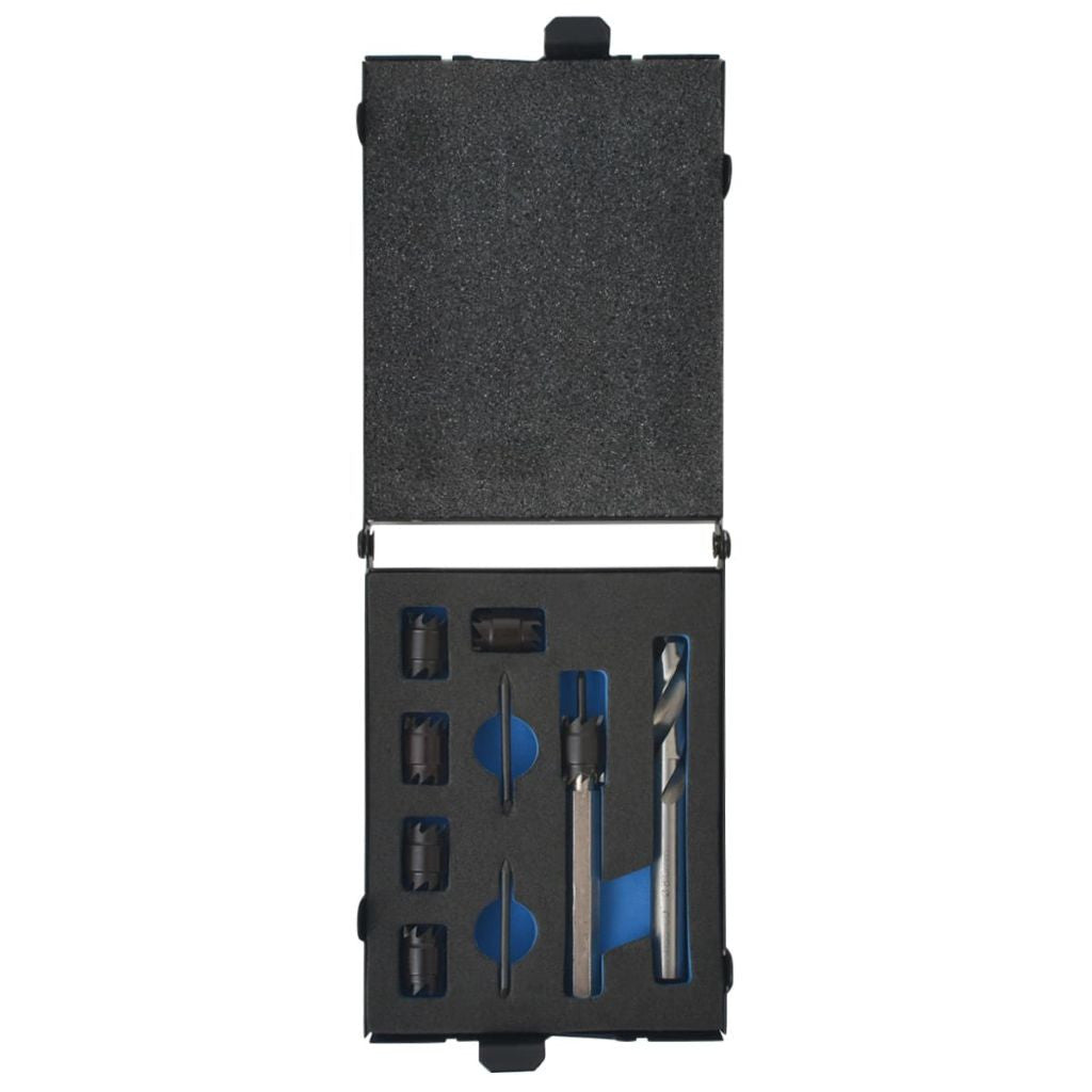 Nine Piece Spot Weld Cutter and Drill Bit Set