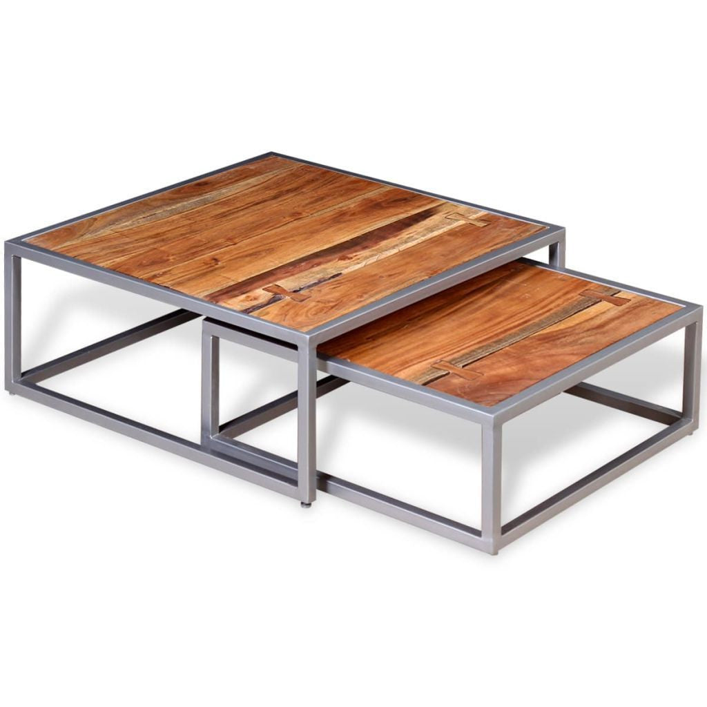 Two Piece Coffee Table Set