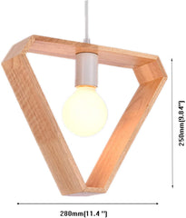 Triangle Open Bulb Pendant