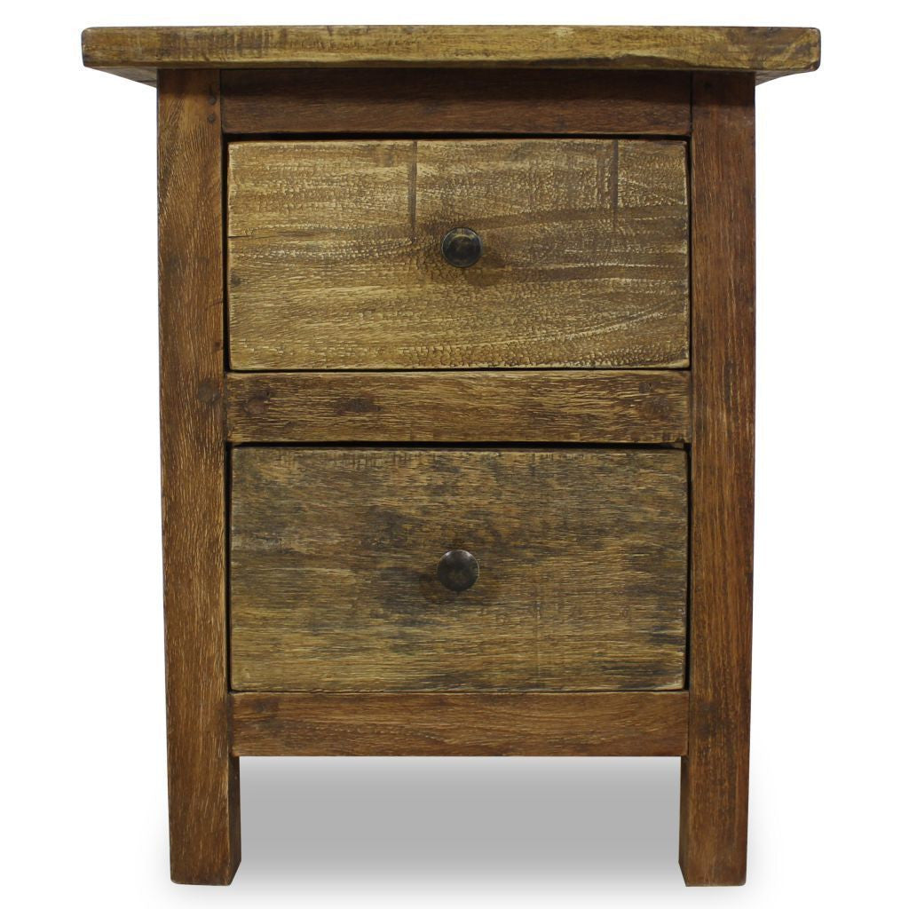 Solid Reclaimed Wood Nightstand