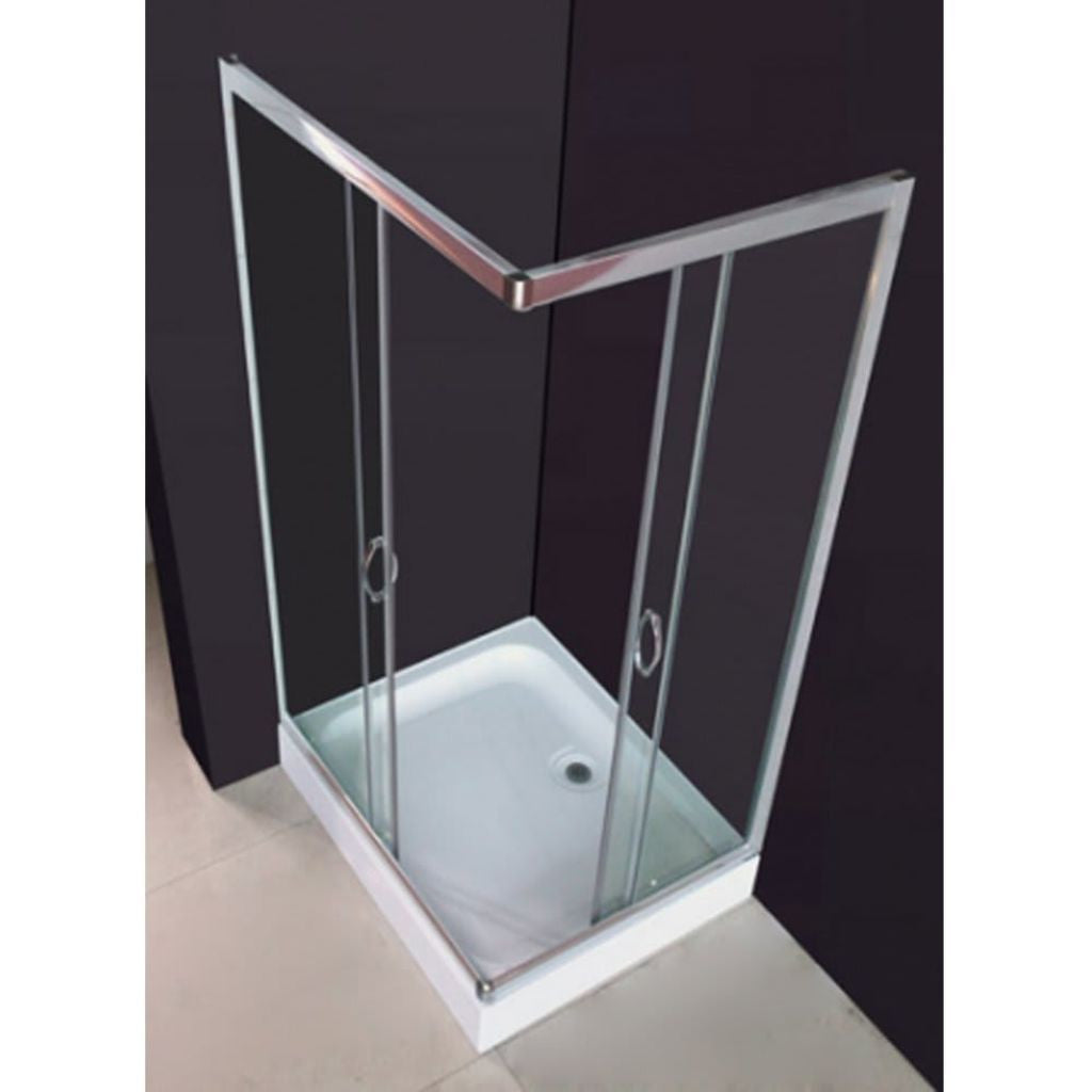 Rectangular Shower Enclosure 100 x 80 cm