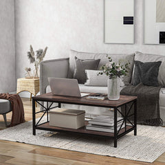 Black Industrial Coffee Table