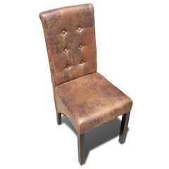 Set of 6 Leather Dining Chair