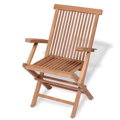 Teak Outdoor Dining Set - 5 Pieces