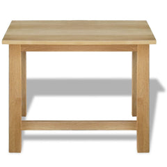 Three Piece Oak Nest of Tables