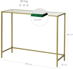Aureate Hallway Table
