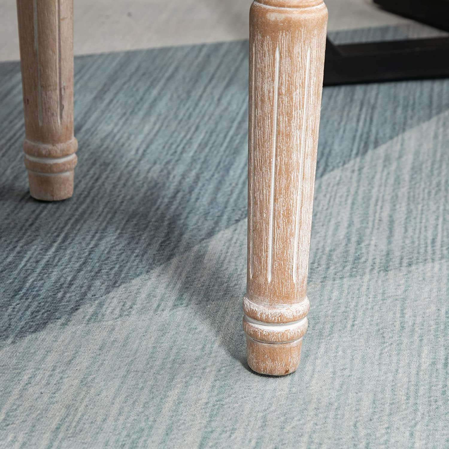 Grey Bed End Footstool