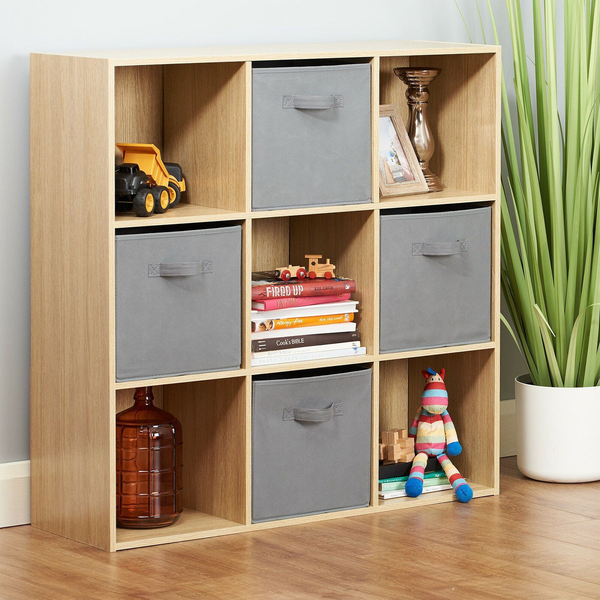 9 Cube Modular Shelving Display