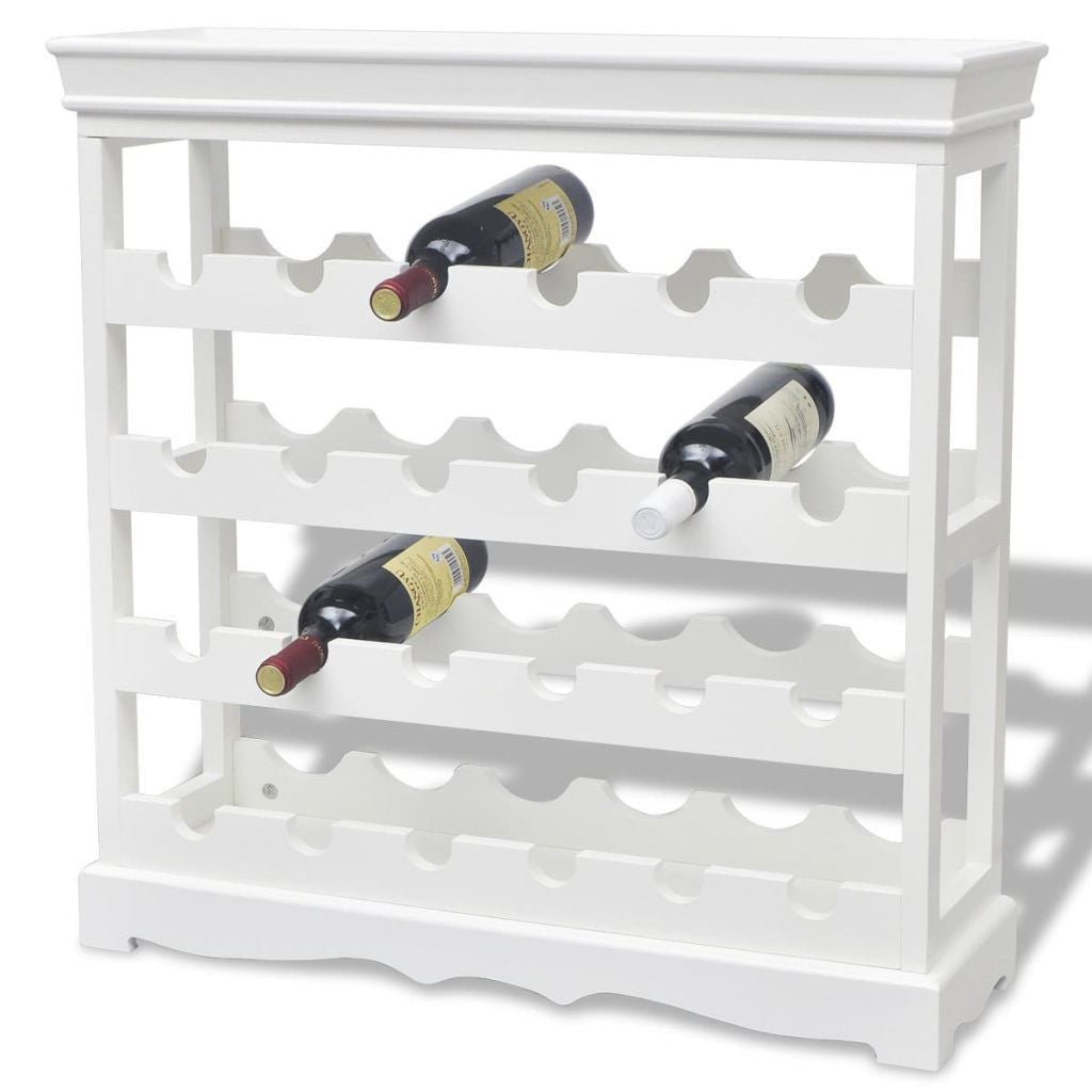White Abreu Wine Cabinet