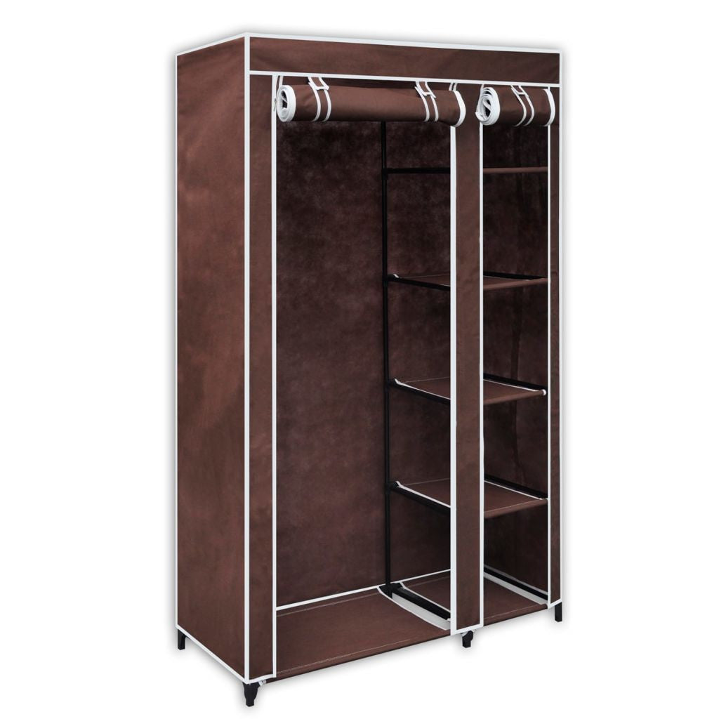 Brown Folding Wardrobe
