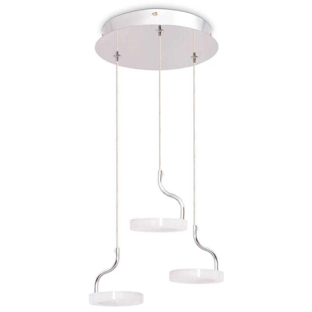 Warm White LED Pendant Lamp with 3 Lights