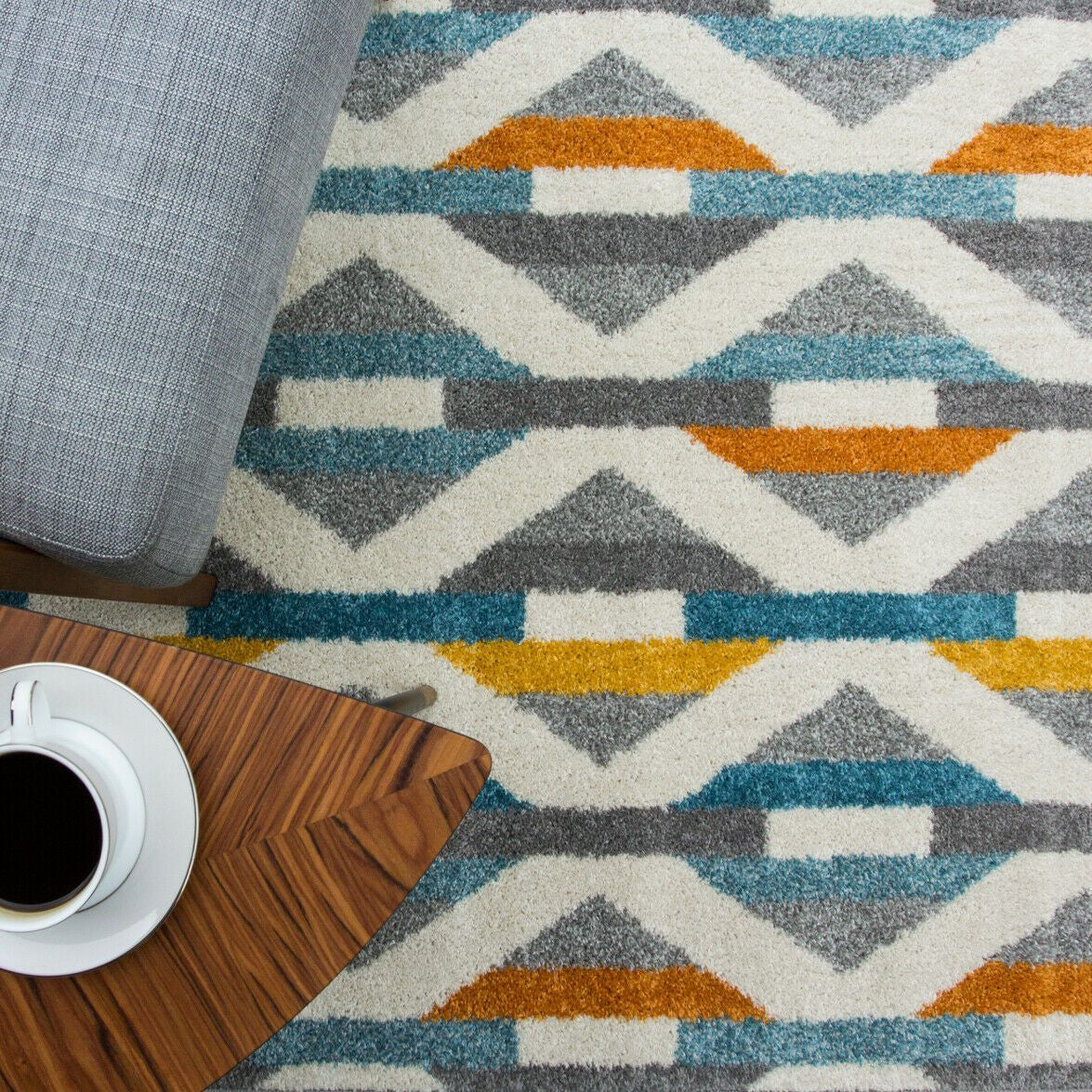 Multi Coloured Fresco Rug