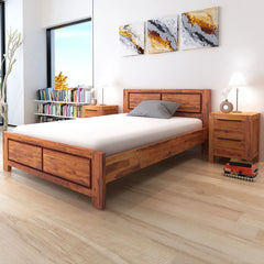 Super King Bed Frame & Side Cabinets