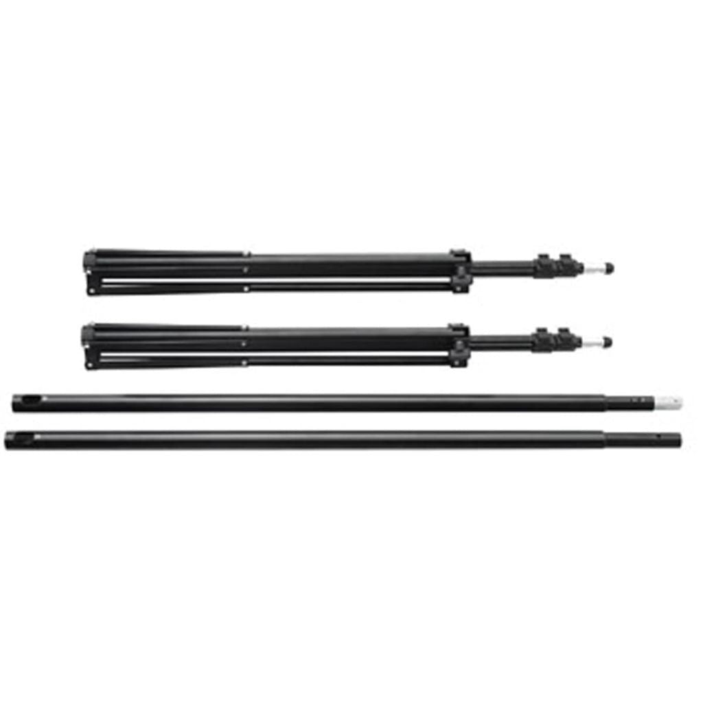 Black Backdrop Support System 500 x 300 cm