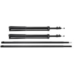 Black Backdrop Support System 500 x 300 cm