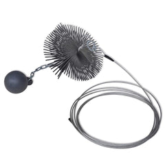 Round Chimney Cleaning Brush - Dia. 25 cm