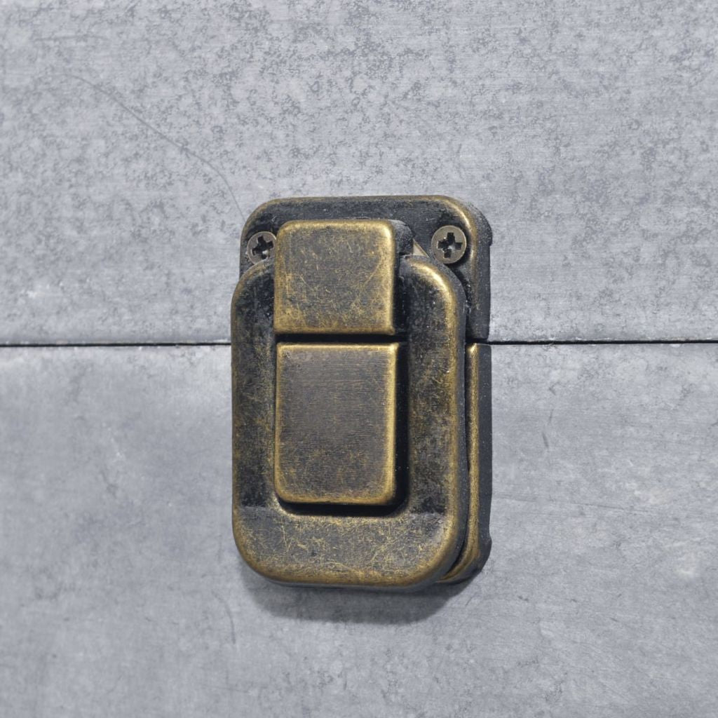 3 Square Concrete Grey Storage Boxes