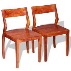 Set of 2 Sheesham Dining Chairs