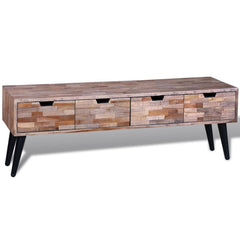 Reclaimed Teak Console TV Cabinet