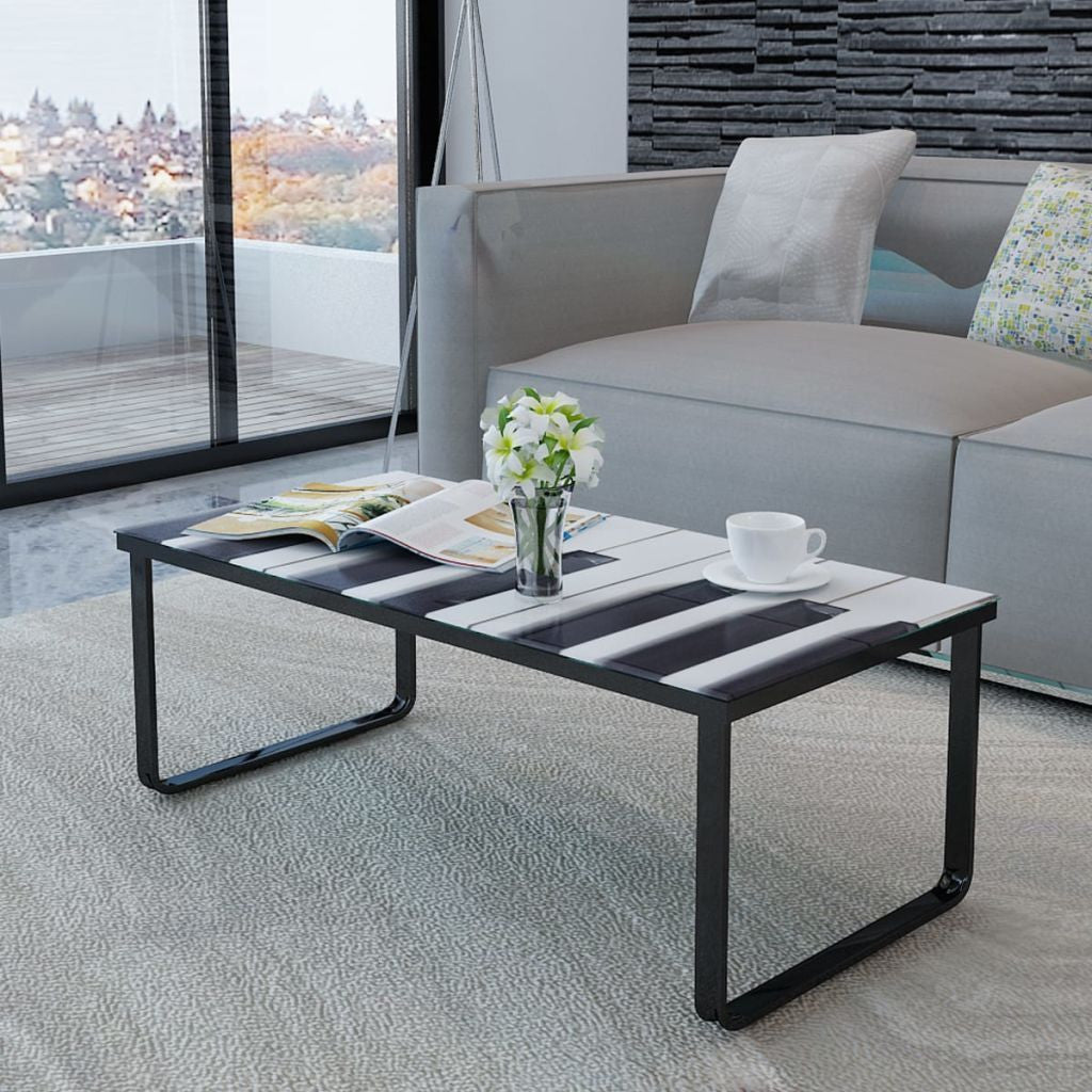 Piano Glass Coffee Table