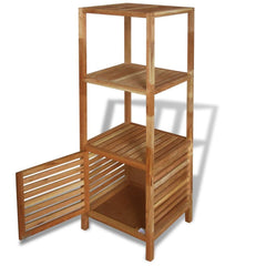 Solid Walnut Storage Shelf & Cabinet