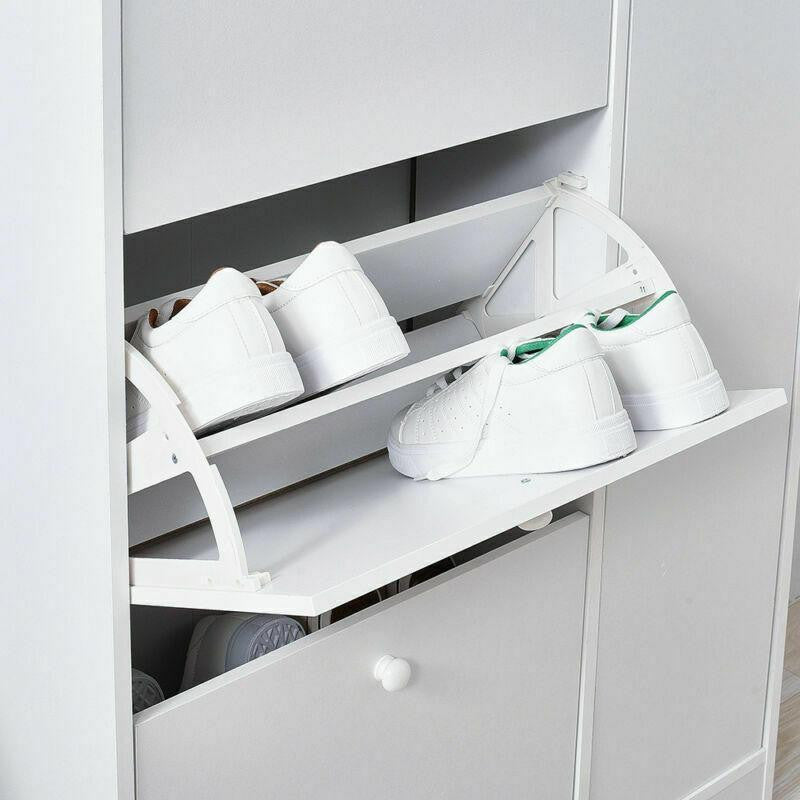 White Shoe Storage Cabinet