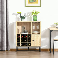 Chevron Drinks Cabinet