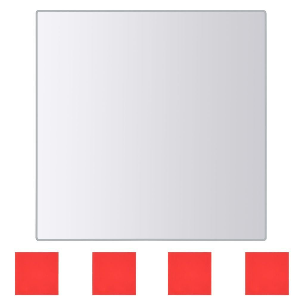 24 x Square Glass Mirror Titles