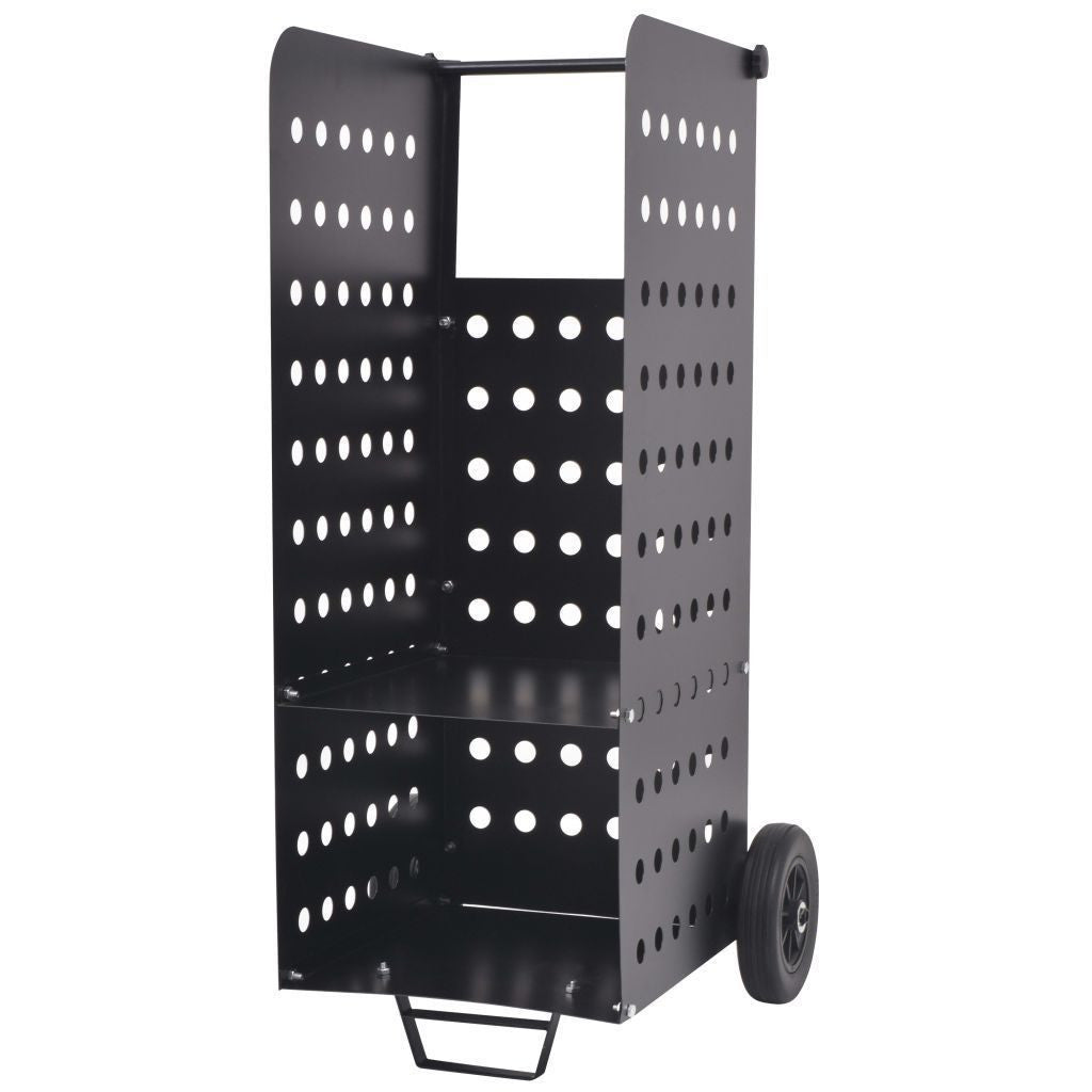 Firewood Cart with Plastic Wheels - 36x42x105 cm