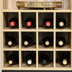 Chevron Drinks Cabinet