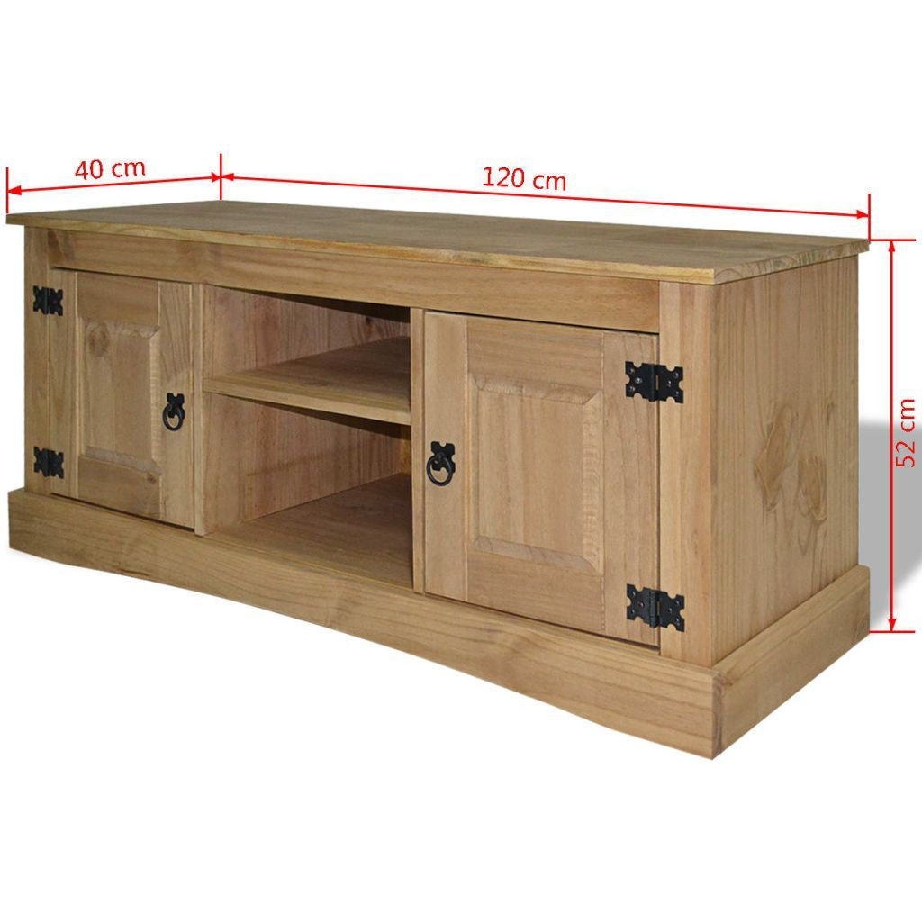 Mexican Pine TV Cabinet