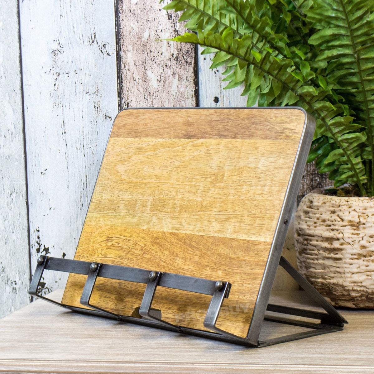 Industrial Cook Book Holder