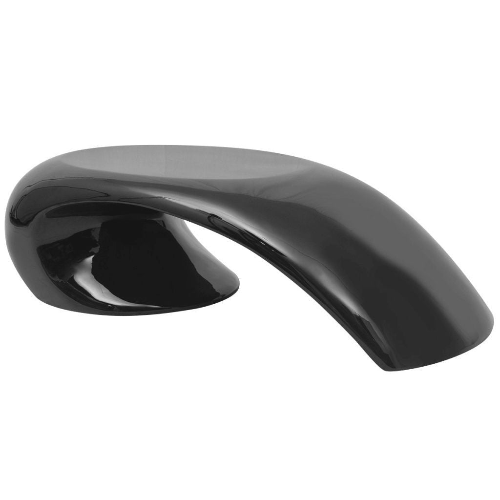 High Gloss Black Fibreglass Coffee Table