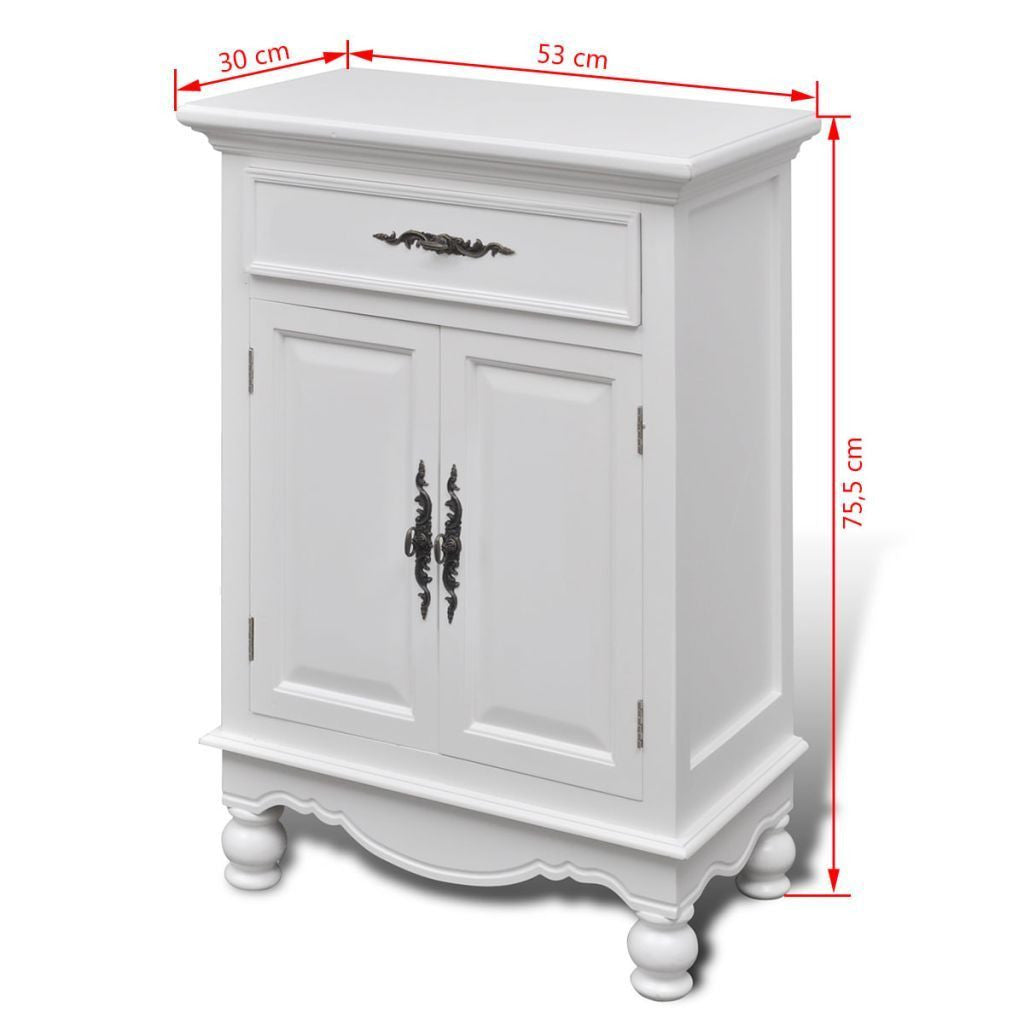 White Wooden Cabinet