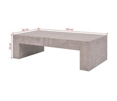 Concrete Effect Coffee Table