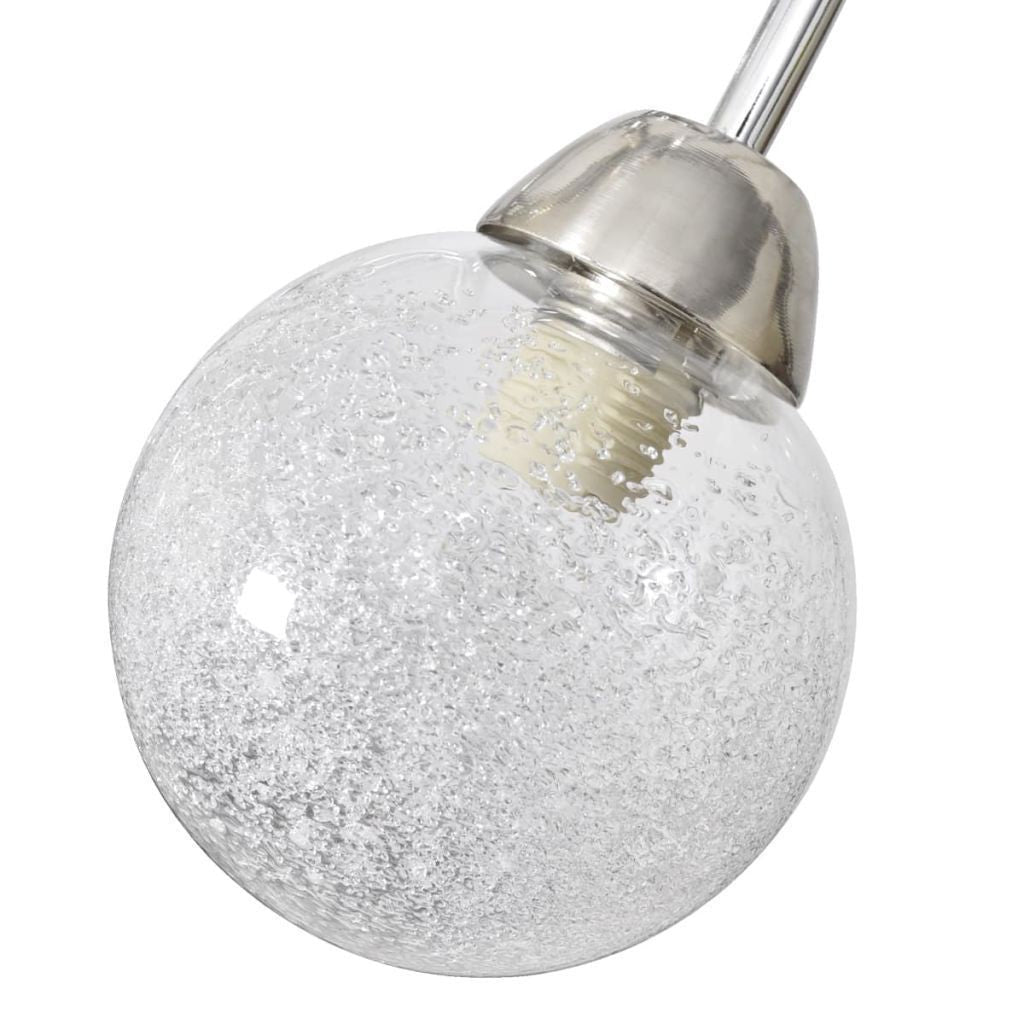 Round Glass Shade Ceiling Lamp