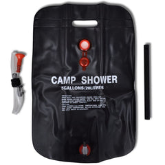 Set of 2 Camp Solar Shower Outdoor Bath 20 L