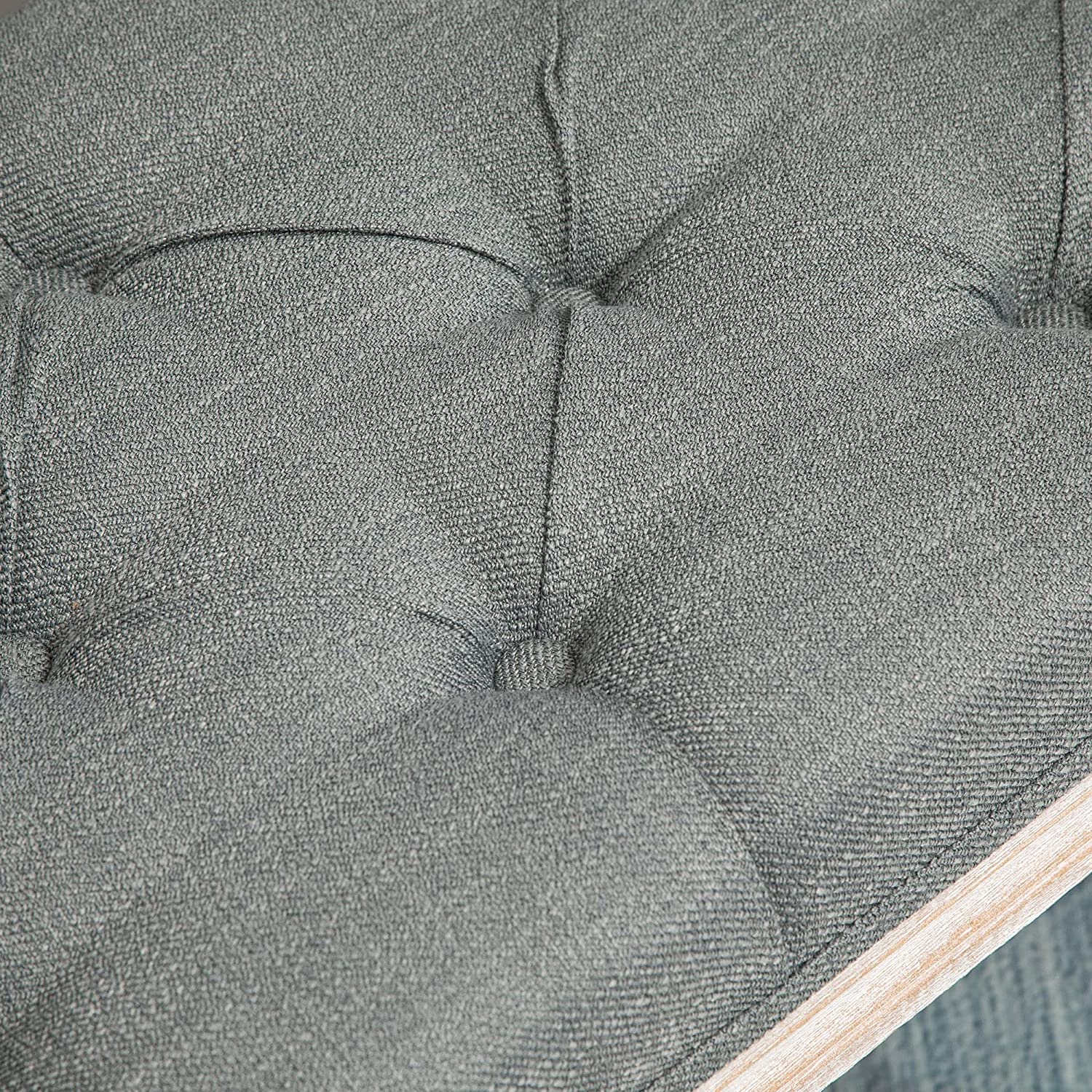 Grey Bed End Footstool