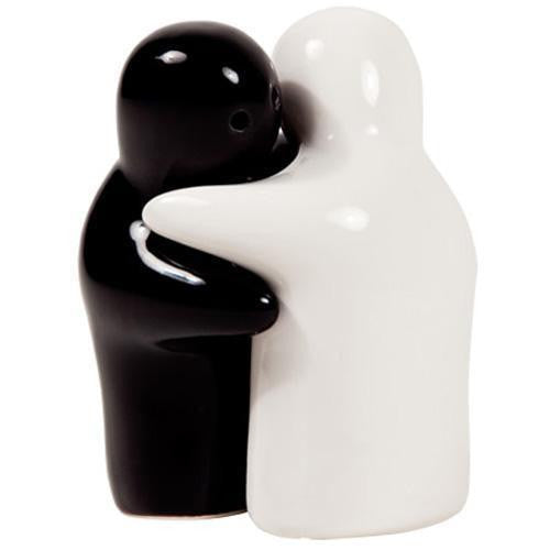 Hugging Salt & Pepper Shakers