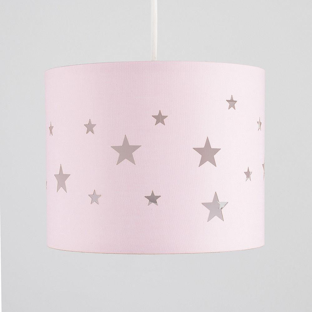 Cut Out Star Cotton Light Shade