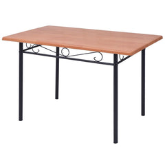 Seven Piece Brown Dining Set