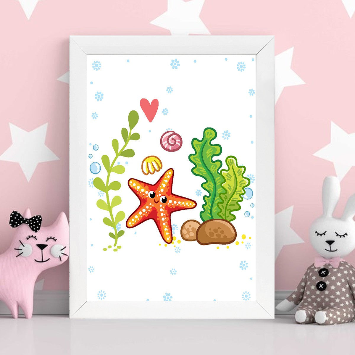 Decorative Framed MDF Painting